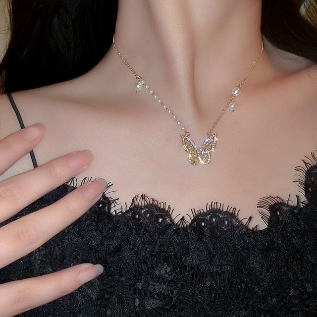 Women Layered Charm Necklaces Jewelry