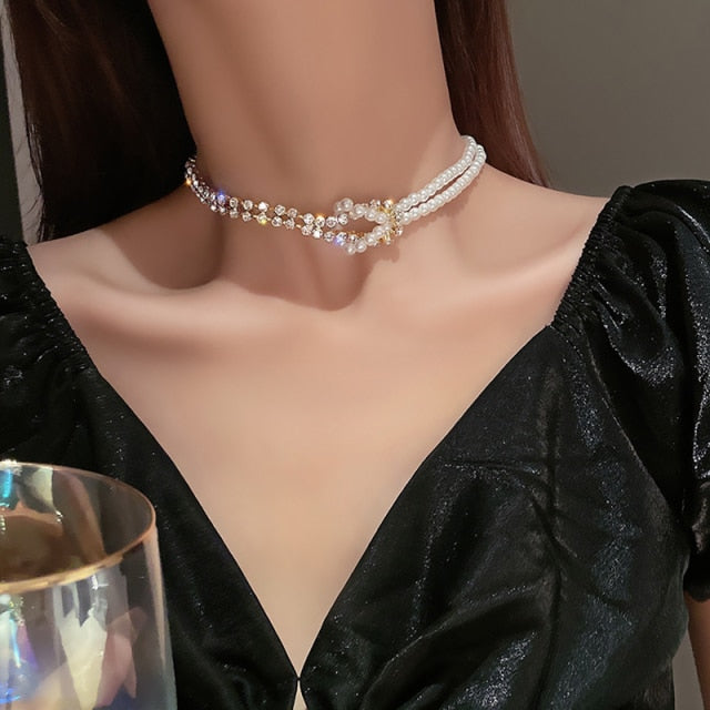 Women Layered Charm Necklaces Jewelry