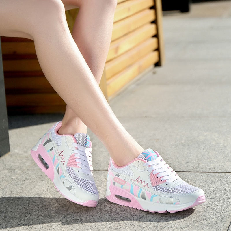 Women Breathable Casual Shoes Outdoor Light Weight Sports Shoes