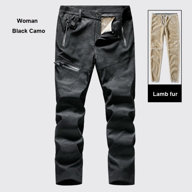 Winter Thick Fleece Casual Pants