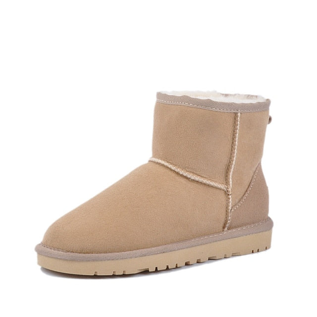 Warm Waterproof Snow Boots