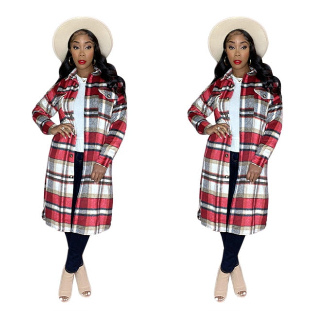 10pcs Woman Long Jacket Winter Clothes Coats