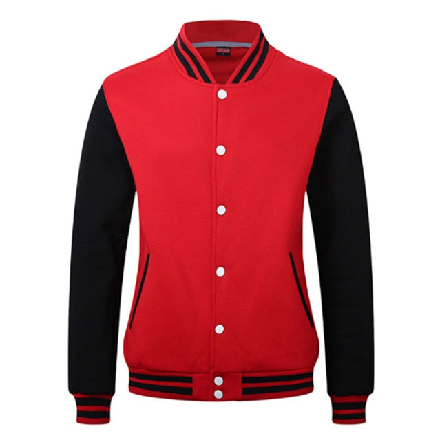 10pcs Wholesale Clothing Baseball Uniform Cardigan Jacket