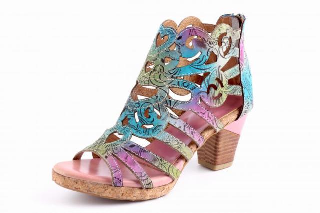 Women Shoes Hand-painted Casual Handmade Ladies Sandals