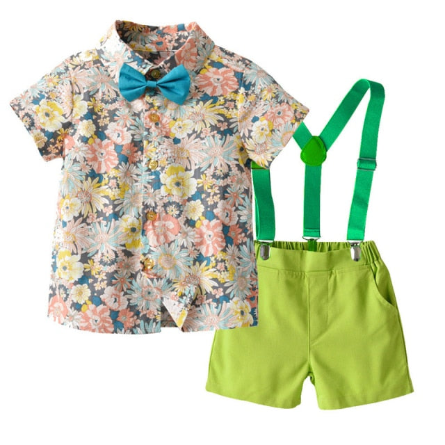 Brother and Sister Matching Outfits Kids Boys Gentleman Clothes Sets
