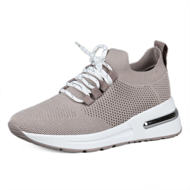 Women Sneakers Fashion Designers Fabrics Sock Shoes Comfortable Soft Good Quality