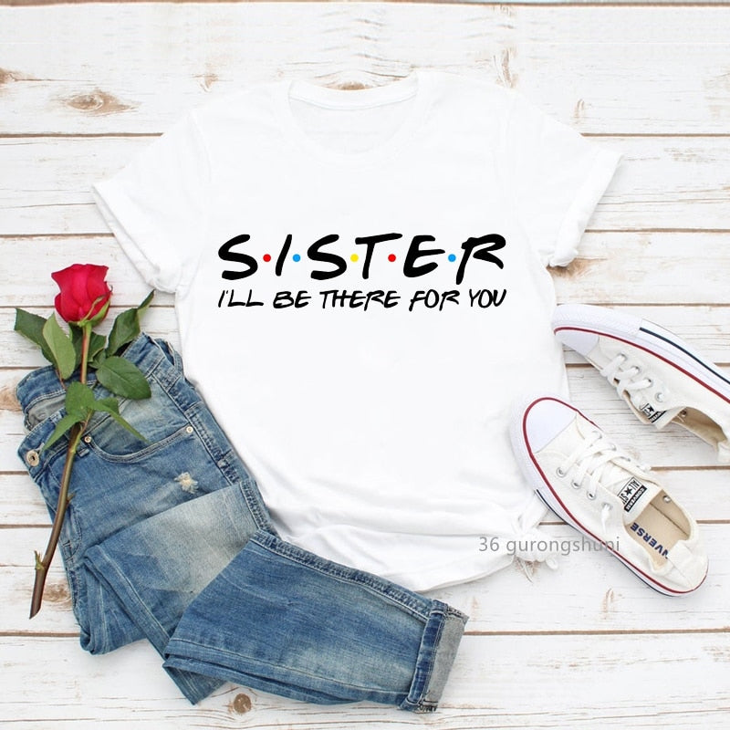 Unisex Brother Sister Old Friends Tv Show T-Shirts