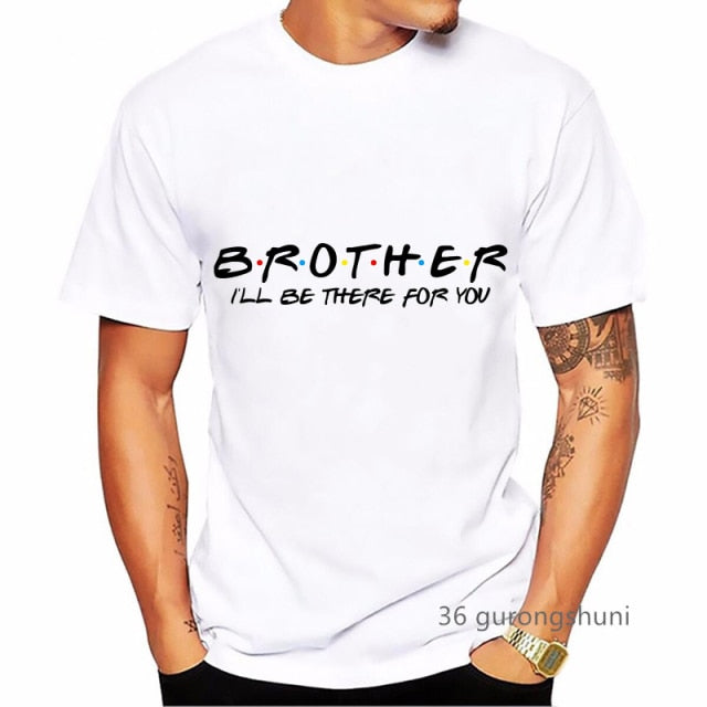 Unisex Brother Sister Old Friends Tv Show T-Shirts