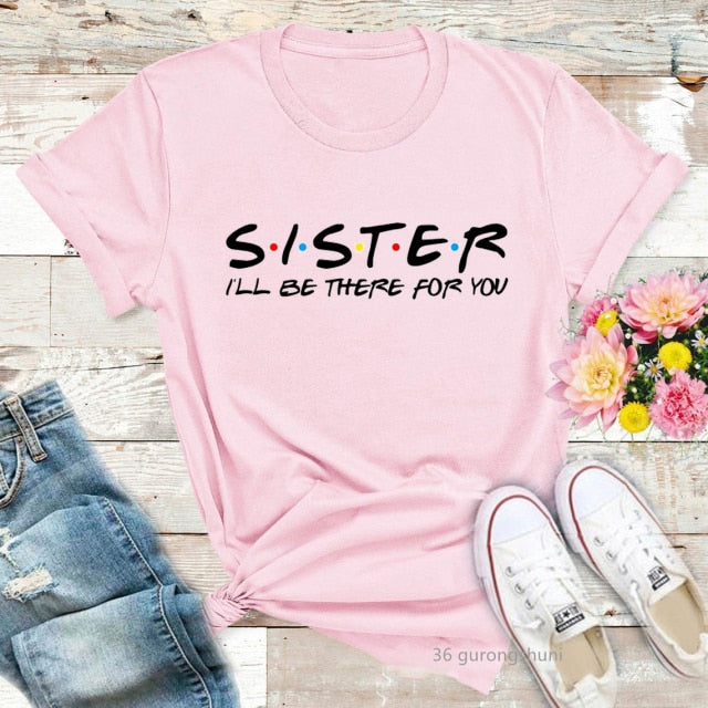 Unisex Brother Sister Old Friends Tv Show T-Shirts