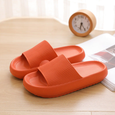 Women Thickened Non-slip Slippers Couple Summer EVA Soft Sole Beach Slide Sandals