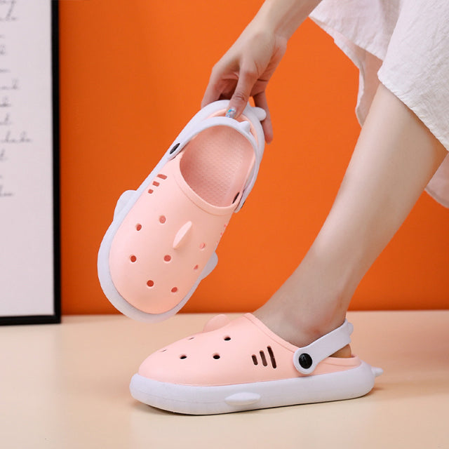 Women Shark Slippers