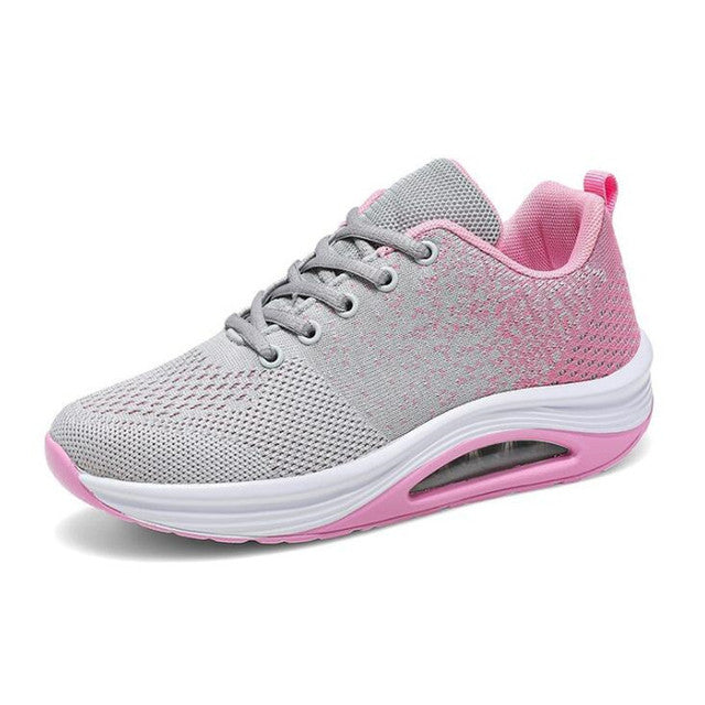 Woman Wedge Sneakers Slimming Toning Shoes