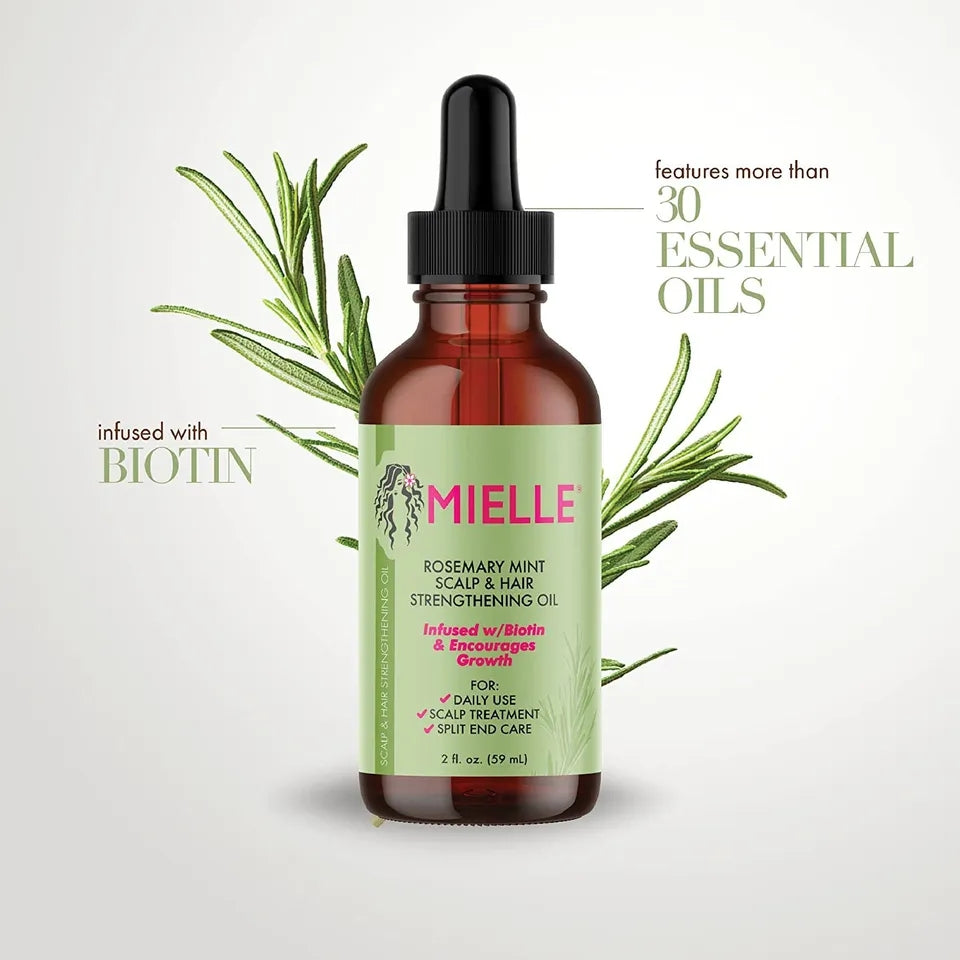 Mielle Organics Hair Products Rosemary Mint Hair Growth Oil 2 oz