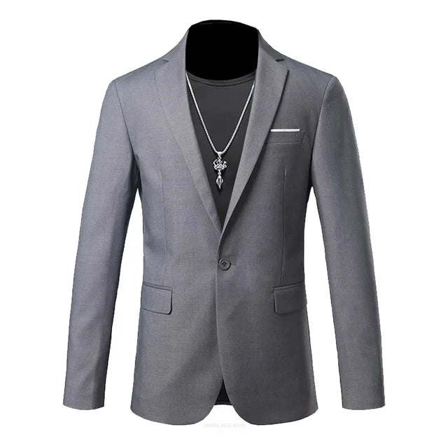 Casual Business Men's Blazer Groom Wedding Gown Blazers for Men Suit Tops Jacke Coat