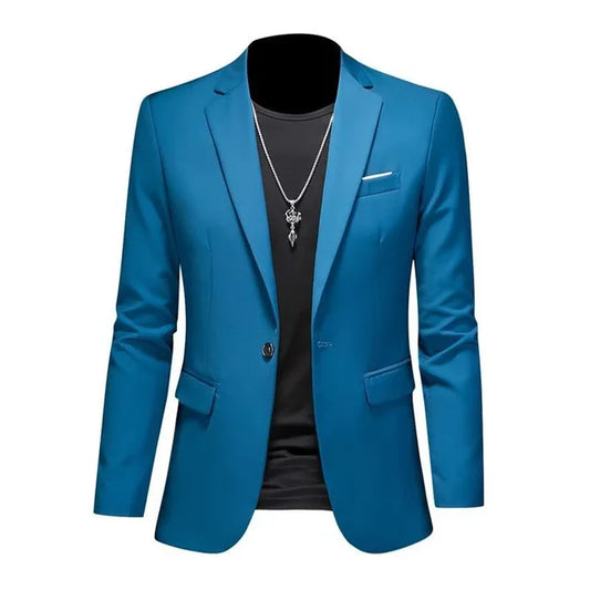 Casual Business Men's Blazer Groom Wedding Gown Blazers for Men Suit Tops Jacke Coat