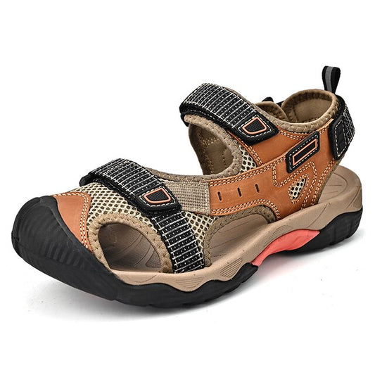 Men's Sandals Outdoor Roman Casual Shoes Wading Sandals Flat Non-slip Sneakers