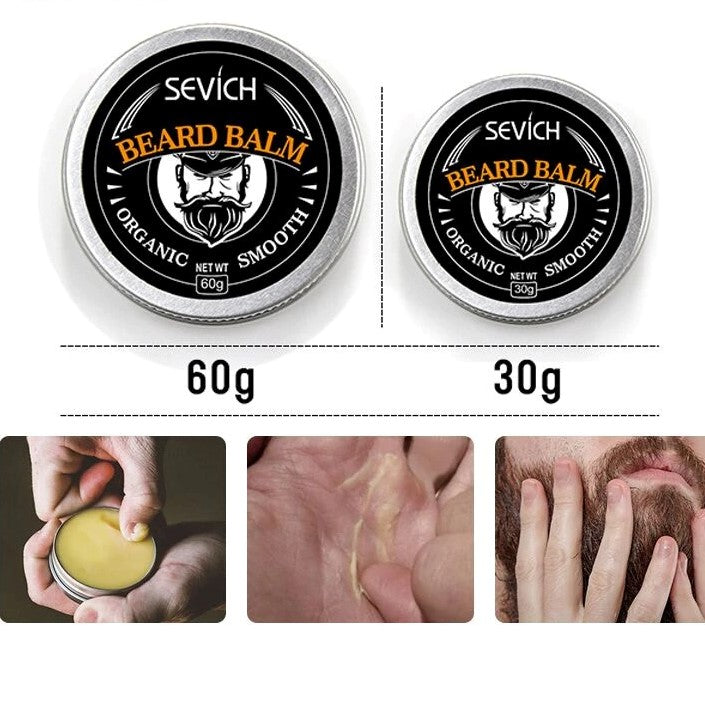 Natural Beard Balm Wax Professional Beard Care Products Organic