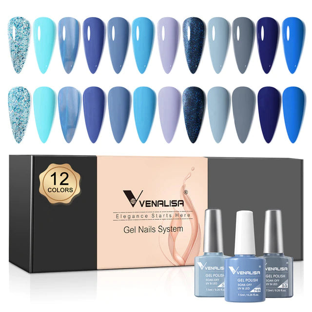 12pcs/kit Venalisa Gel Nail Polish