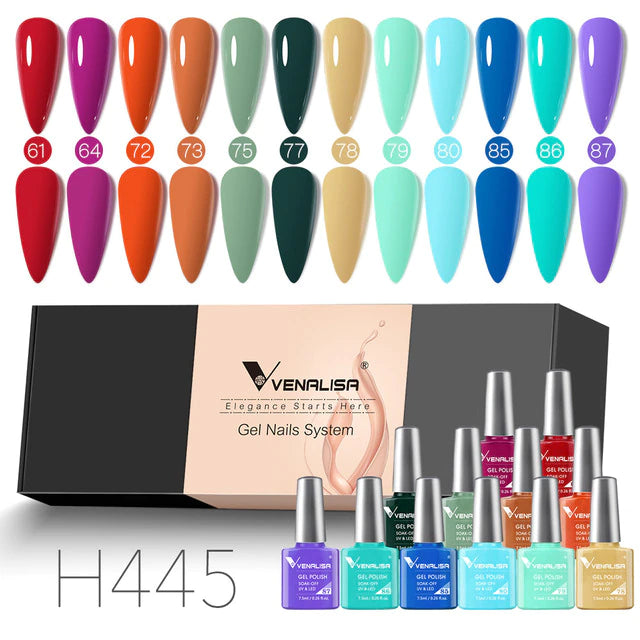 12pcs/kit Venalisa Gel Nail Polish
