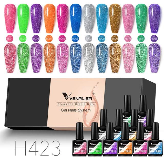 12pcs/kit Venalisa Gel Nail Polish