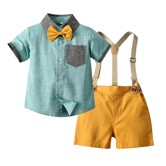 4 Pieces Children Suit Sets