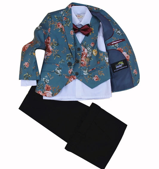 Kids Formal Suit Jacket boys Dress Suit high quality sets