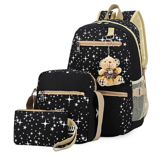 3pcs/set School Bags For Girls