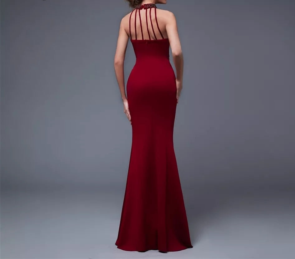 Charming Slit Side Open Prom Formal Party dreses