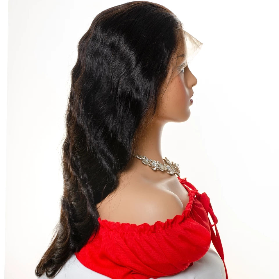 T Part Body Wave Lace Front Human Hair Wig