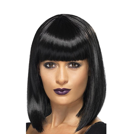 Straight Hair Quality Face Chemical Fiber wig