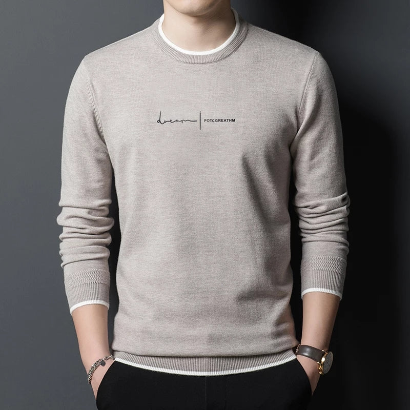 Fashion Brand Designer Knit Pullover Sweater