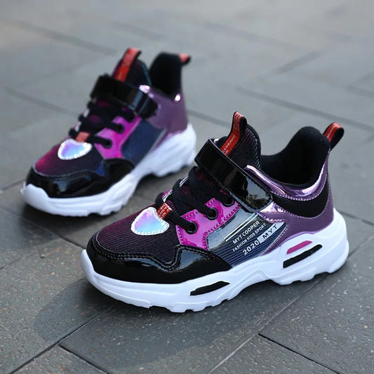 Kids Shoes For Girls Shoes Fashion Leather Waterproof Children Shoes