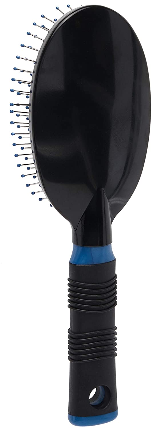 Pro Hair Brush with Wire Bristle, Cushion Base