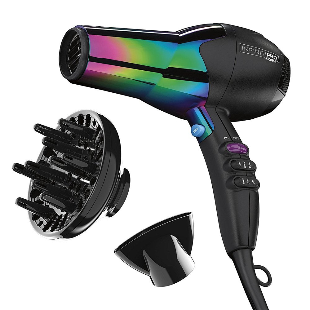 InfinitiPro by Conair Ion Choice 1875 Watt Rainbow Hair Dryer