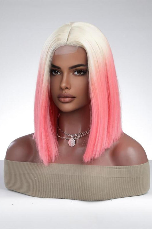 13*2" Full-Machine Wigs Synthetic Mid-Length 9"