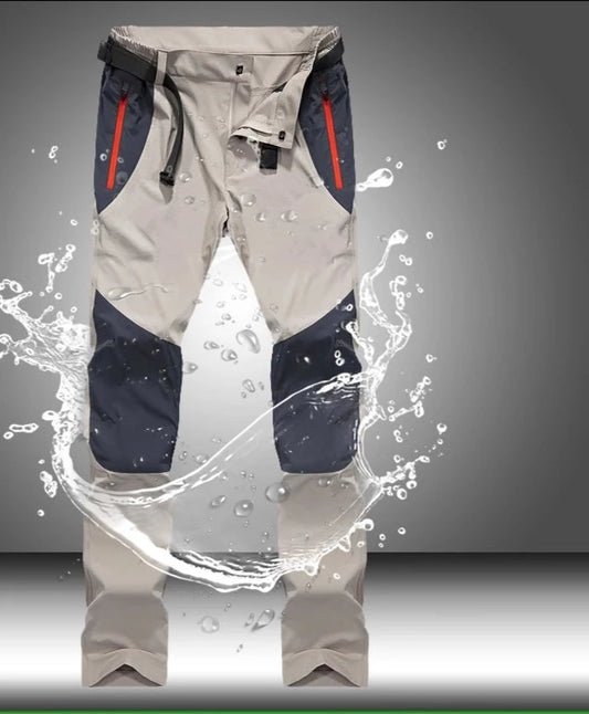 Tactical Waterproof Pants Men Cargo Spring Summer Quick Dry Trousers