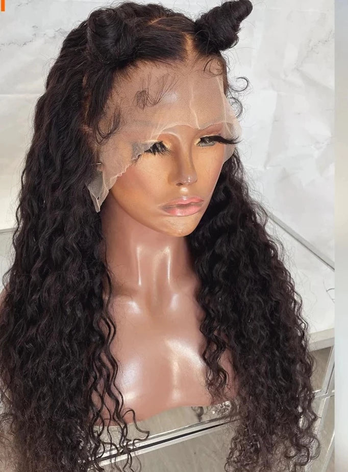 13x6 Transparent Lace Front Human Hair Wig For Women Brazilian Natural Hairline