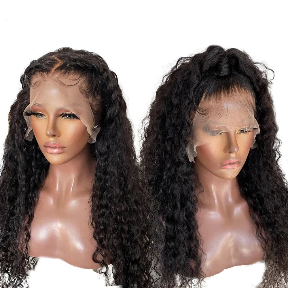 13x6 Transparent Lace Front Human Hair Wig For Women Brazilian Natural Hairline