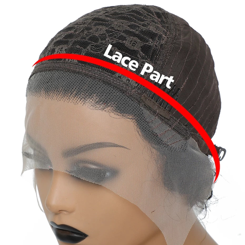 Wholesale 12 Pcs Short Pixie Bob Lace Wig Curly 13x1 Lace Closure Human Hair wigs