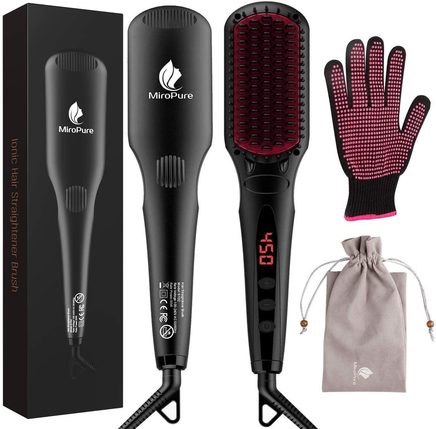 Hair Straightener Brush