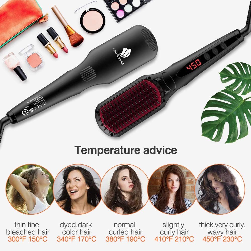 Hair Straightener Brush