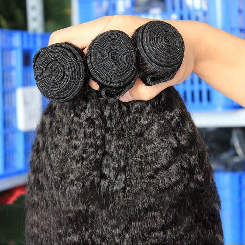 Kinky Straight Hair 9 Bundles Deal