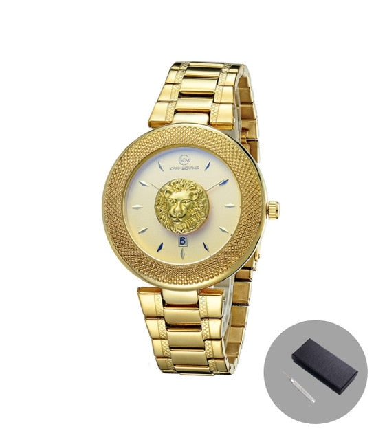 Top Luxury Fashion Brand Elegant Women Watches Quartz Waterproof Wristwatches