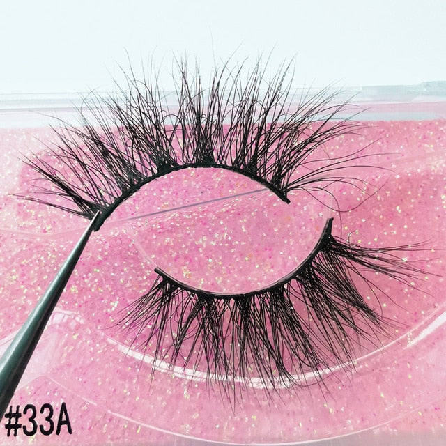 3D Mink Eyelashes Fluffy Dramatic