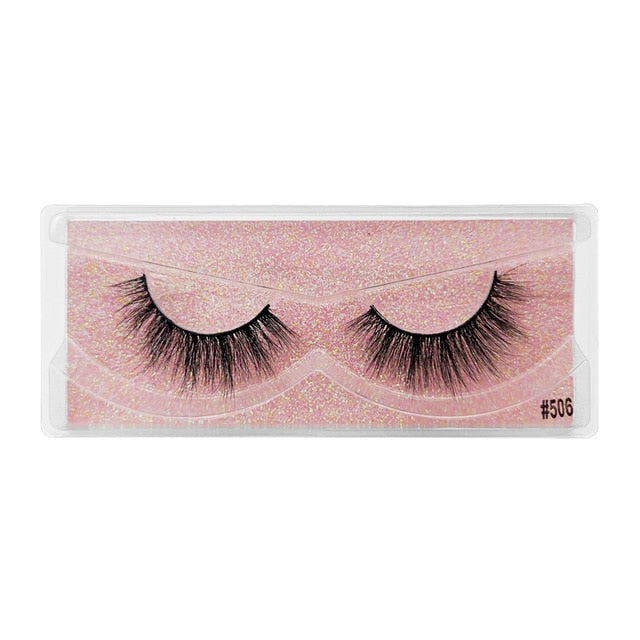 3D Mink Eyelashes Fluffy Dramatic