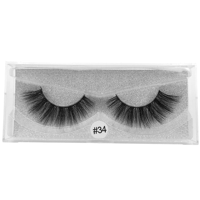 3D Mink Eyelashes Fluffy Dramatic