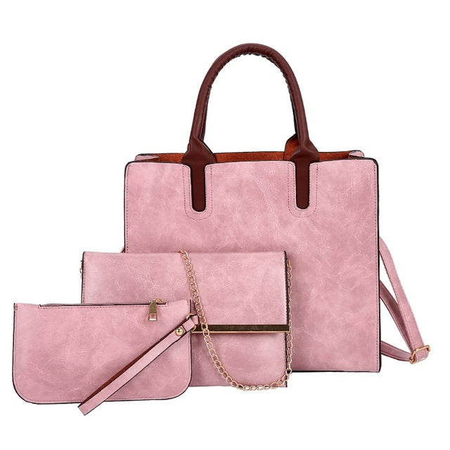 Women's 3 Pcs Set Handbag