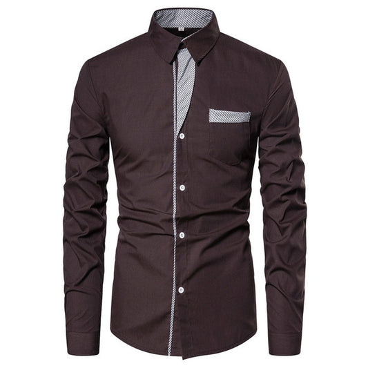 Men's Shirts Casual Slim Fit