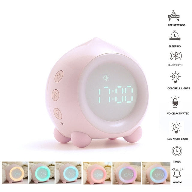 Led Digital Kids Smart Alarm Clock