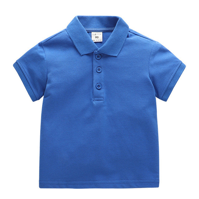 Kids Cotton Short Sleeve T-shirts Children Clothing 2-12Y